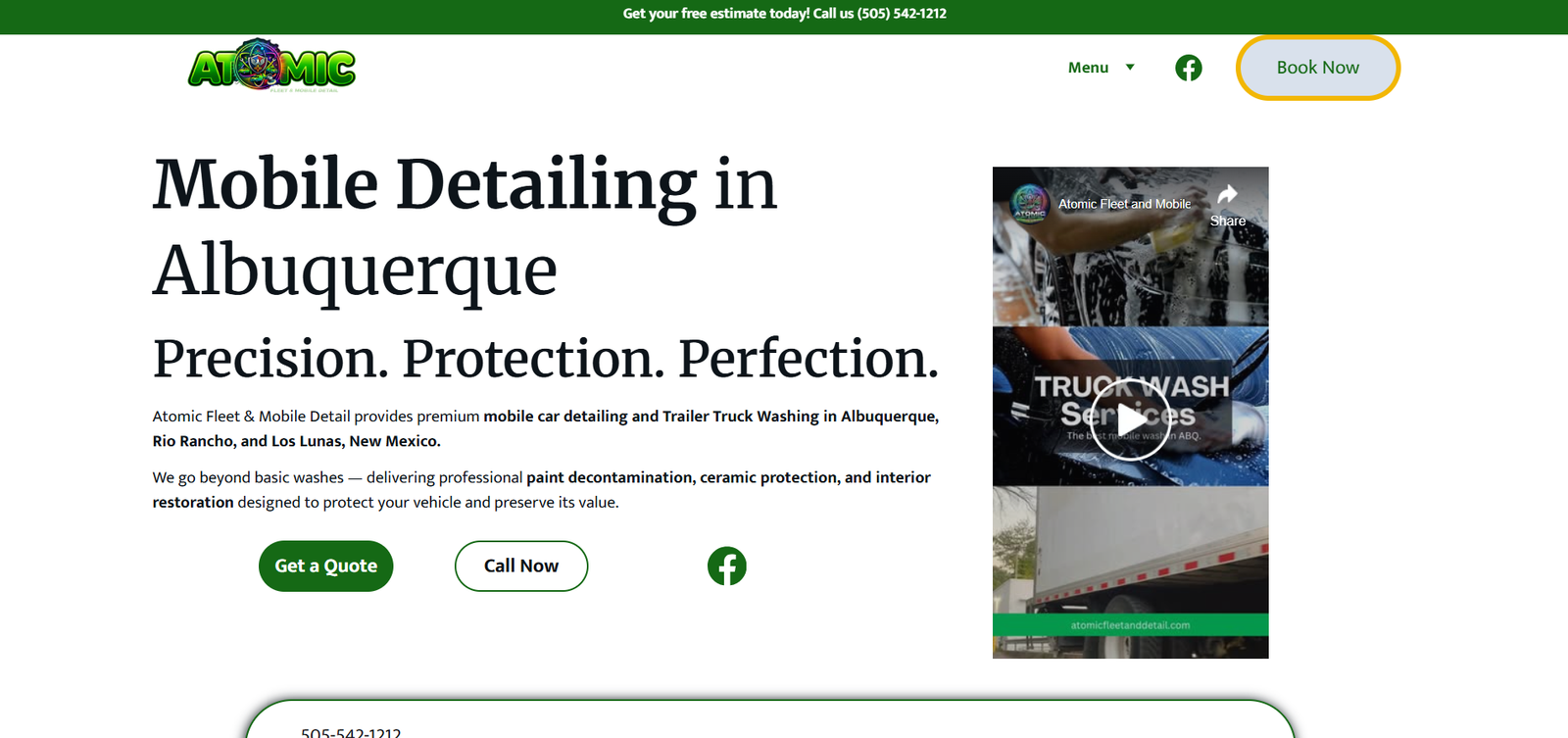 Premium service business website — ROILevel portfolio
